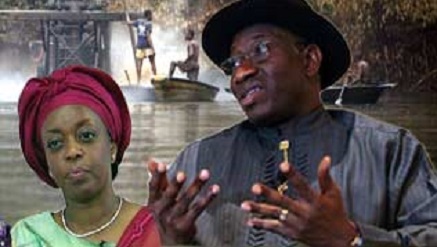 Diezani Alison-Madueke, ex Petroleum Minister and  Former President Goodluck Jonathan